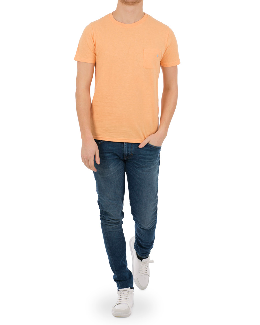 Uomini | T-shirt | Morris | Lily Crew Neck Tee Orange