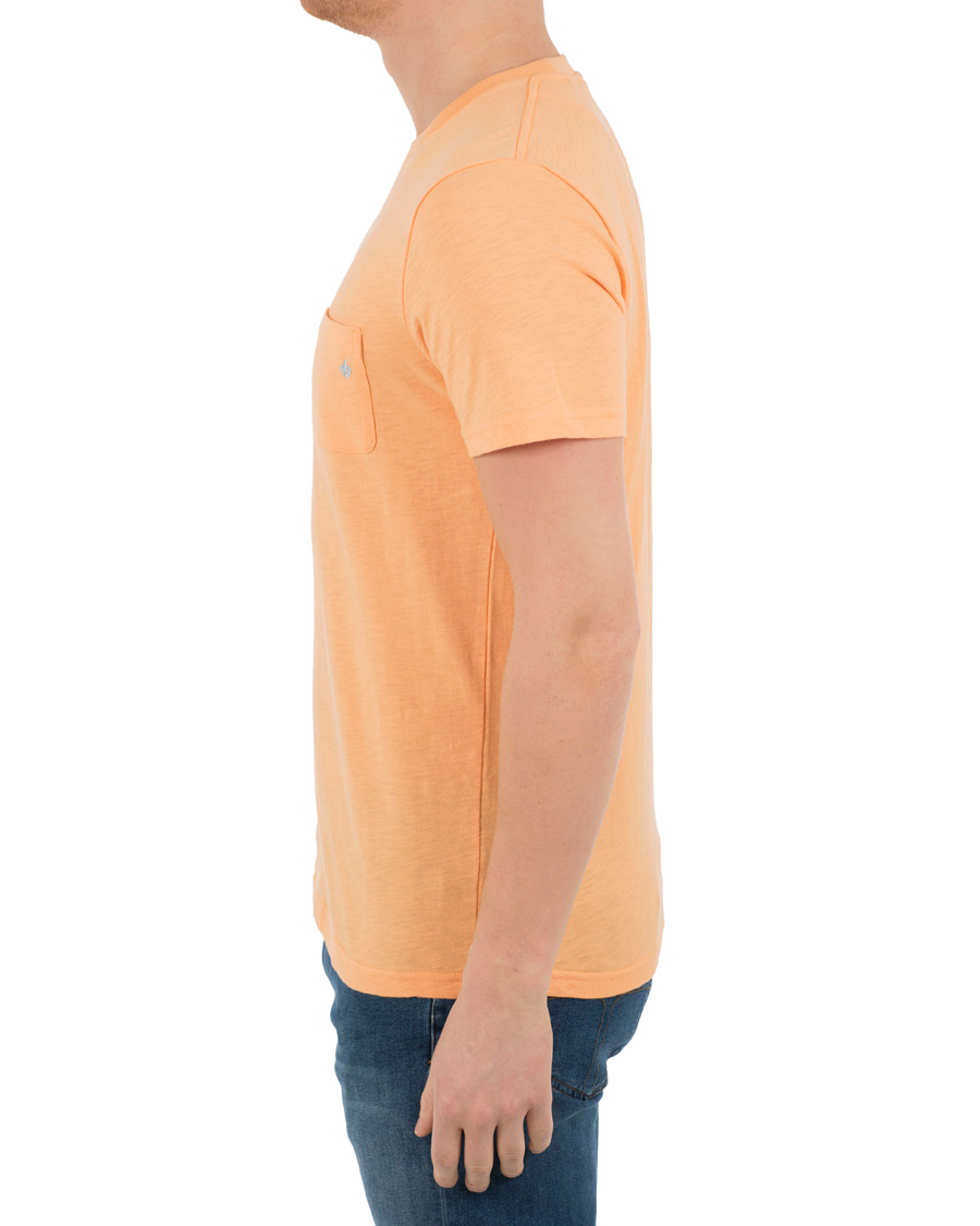 Uomini | T-shirt | Morris | Lily Crew Neck Tee Orange