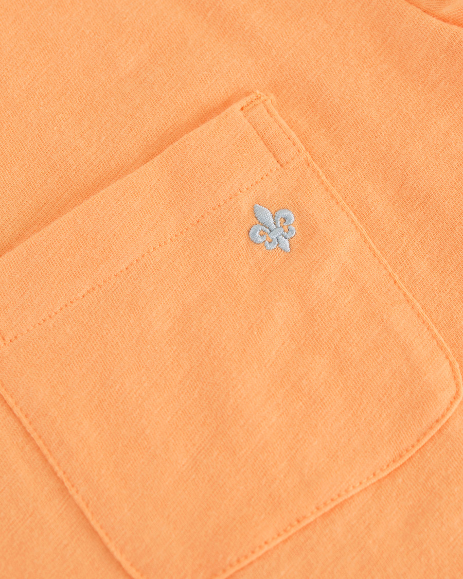 Uomini | T-shirt | Morris | Lily Crew Neck Tee Orange