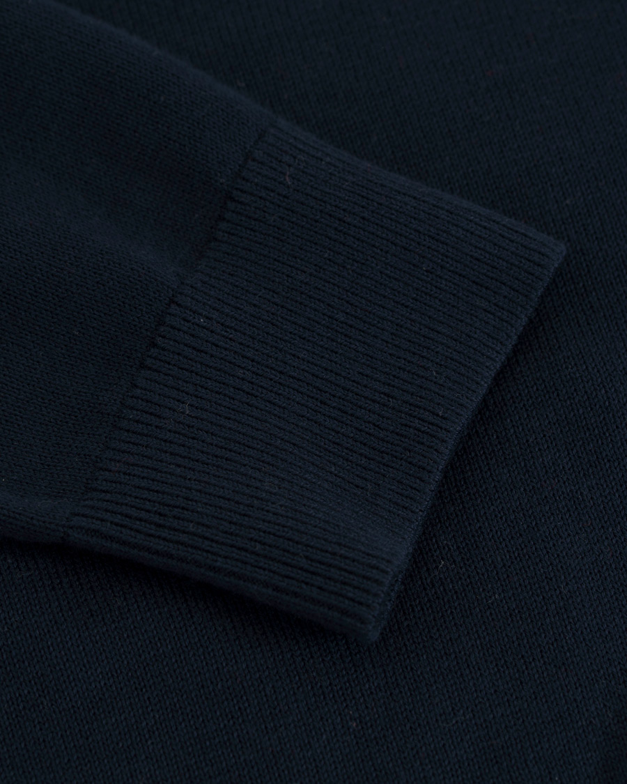 Uomini | Maglieria | Lexington | Bradley Crewneck Sweater Deepest Blue