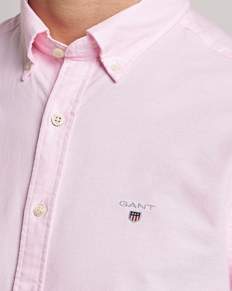 Uomini | Camicie | GANT | Slim Fit Oxford Shirt Light Pink