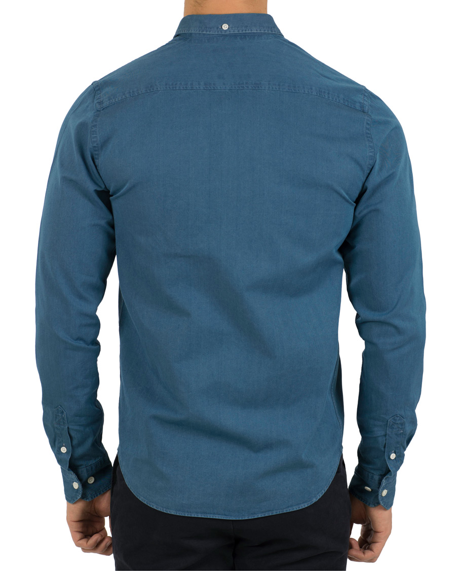 Uomini | Camicie | Norse Projects | Anton Denim Shirt Sunwashed