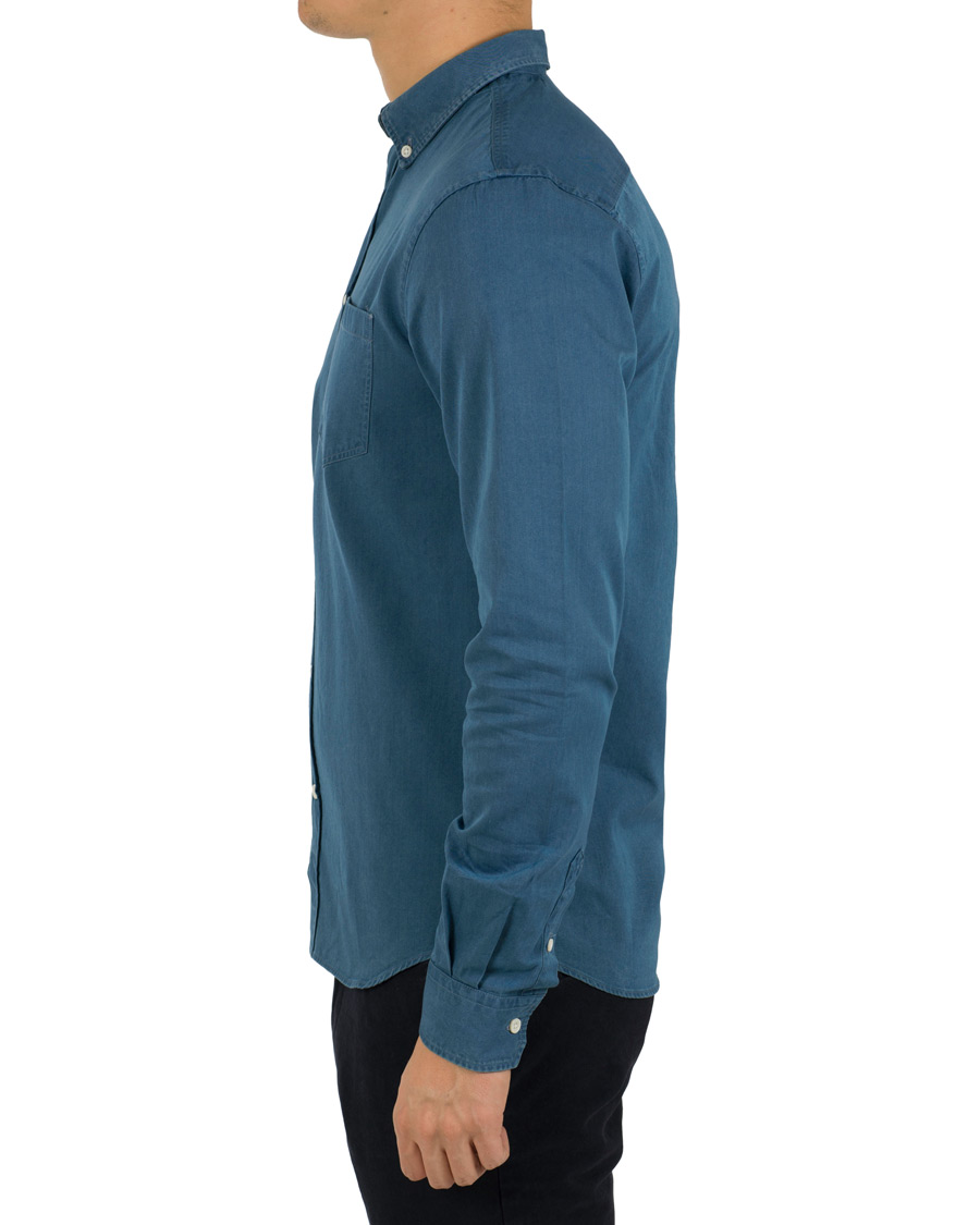 Uomini | Camicie | Norse Projects | Anton Denim Shirt Sunwashed