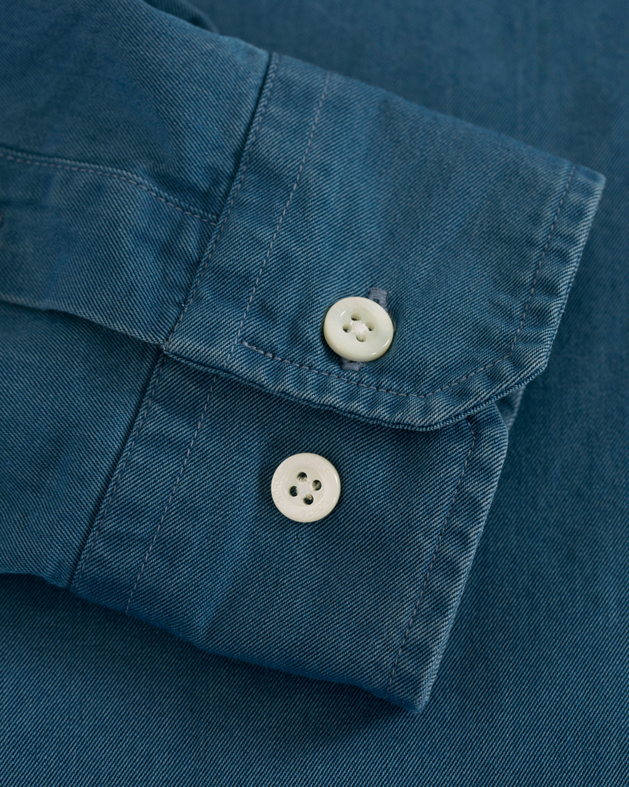 Uomini | Camicie | Norse Projects | Anton Denim Shirt Sunwashed