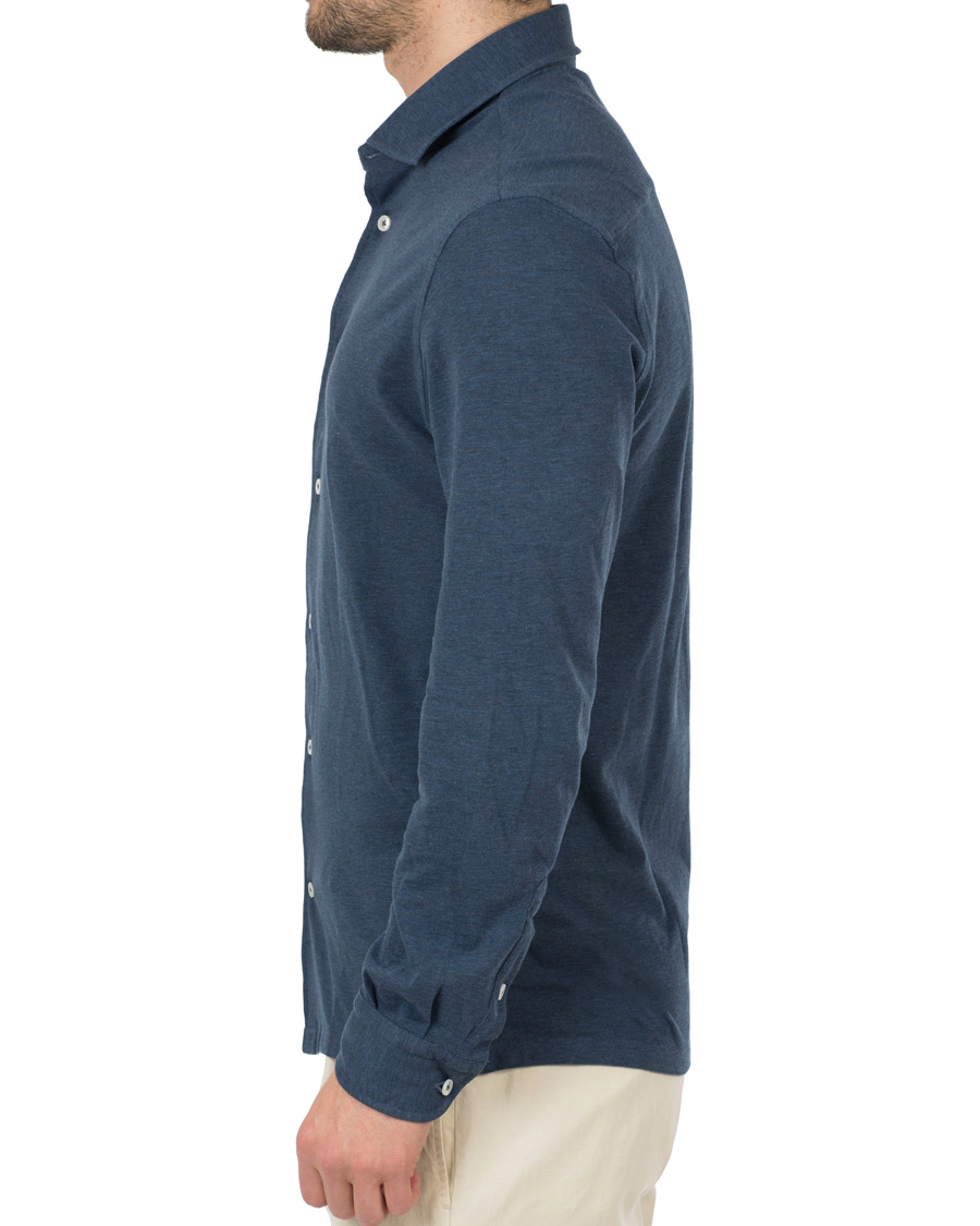 Uomini | Camicie | Barba Napoli | Jersey Shirt Blue