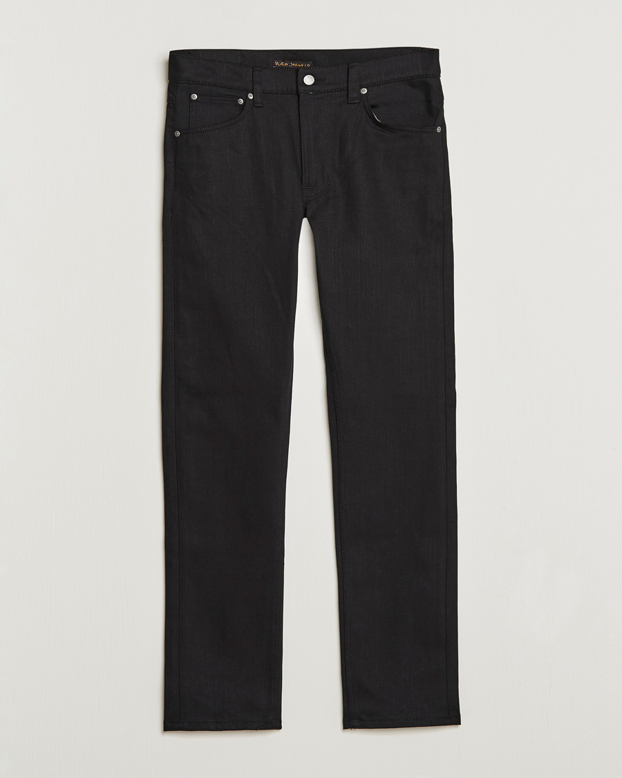Uomini | Pantaloni | Nudie Jeans | Lean Dean Jeans Dry Ever Black