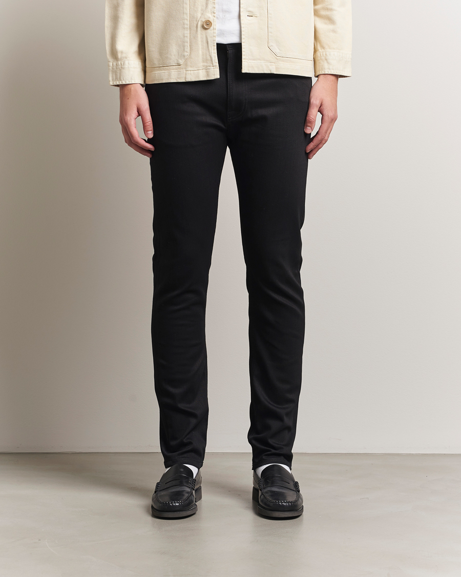 Uomini | Pantaloni | Nudie Jeans | Lean Dean Jeans Dry Ever Black