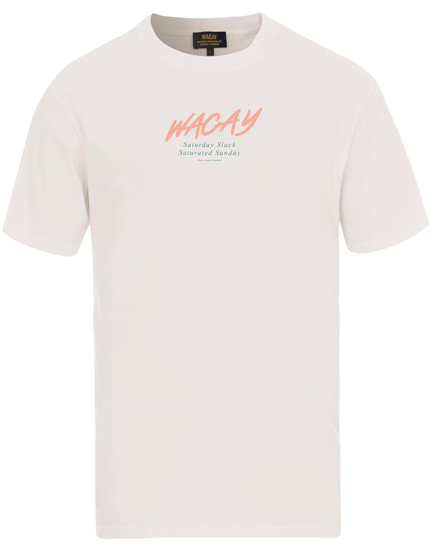 Uomini | T-shirt | WACAY | Tony Tee White