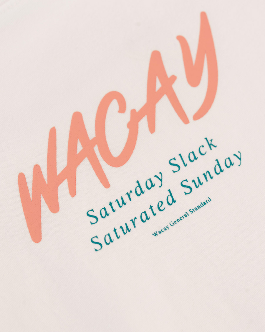 Uomini | T-shirt | WACAY | Tony Tee White