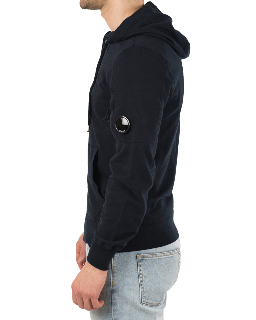 Uomini | Maglieria | C.P. Company | Full-Zip Hoodie Navy
