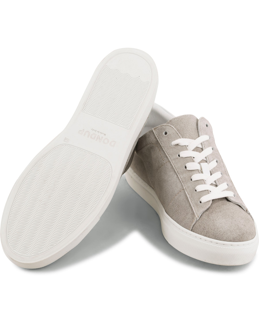 Uomini | Dondup Scarpe Leather Sneakers Grey | Dondup | Scarpe Leather Sneakers Grey