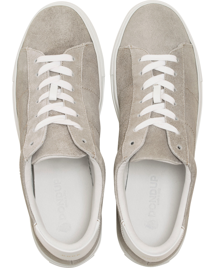 Uomini | Dondup Scarpe Leather Sneakers Grey | Dondup | Scarpe Leather Sneakers Grey