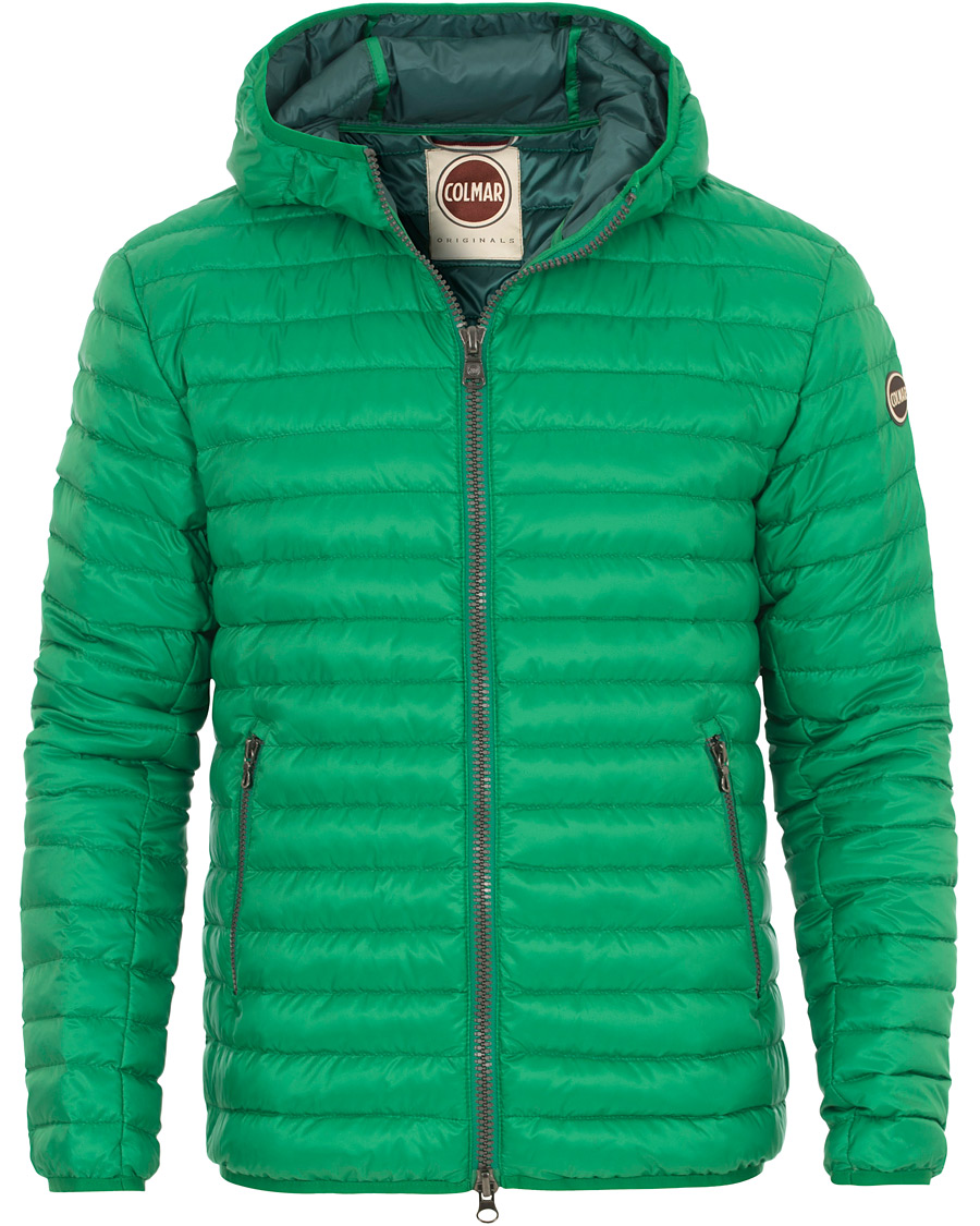 Uomini | Giacche | Colmar | Lightweight Down Hooded Jacket Green