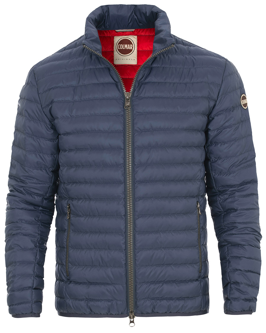 Uomini | Giacche | Colmar | Lightweight Down Jacket Jeans Blue