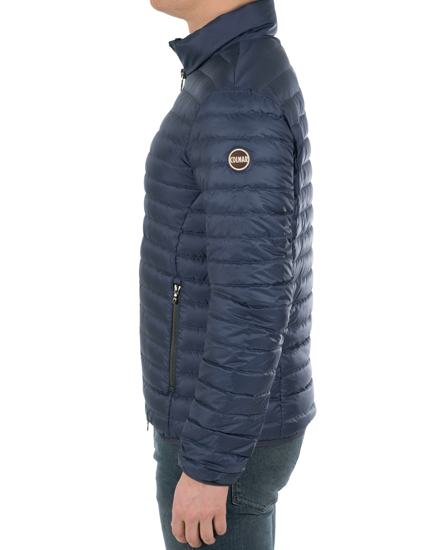 Uomini | Giacche | Colmar | Lightweight Down Jacket Jeans Blue