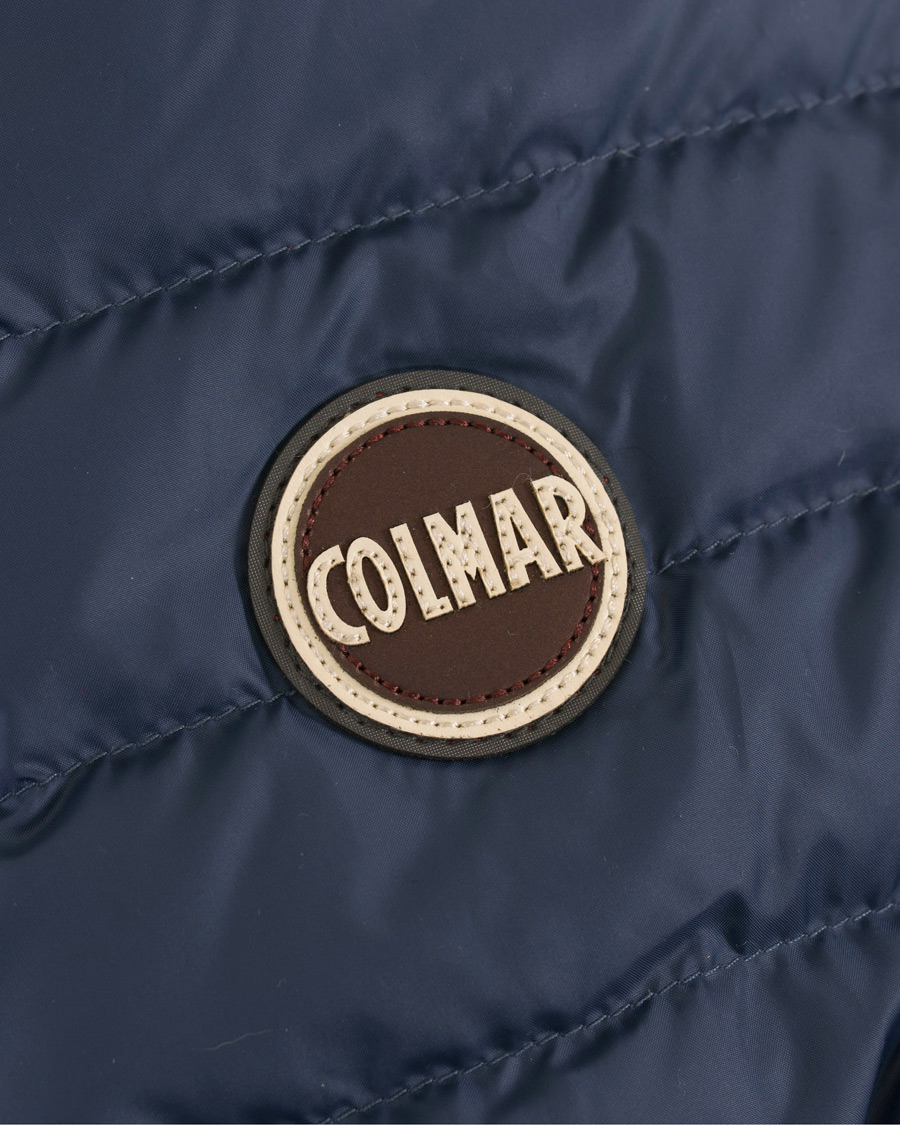 Uomini | Giacche | Colmar | Lightweight Down Jacket Jeans Blue