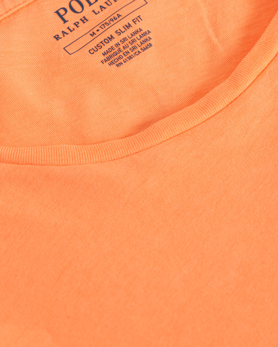 Uomini | T-shirt | Polo Ralph Lauren | Crew Neck Pocket Tee Classic Peach