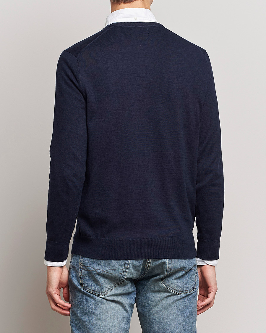 Uomini | Maglieria | Polo Ralph Lauren | Pima Cotton Crew Neck Pullover Hunter Navy