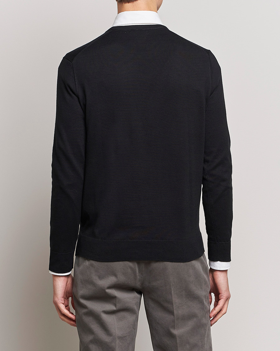 Uomini | Maglieria | Polo Ralph Lauren | Pima Cotton Crew Neck Pullover Polo Black
