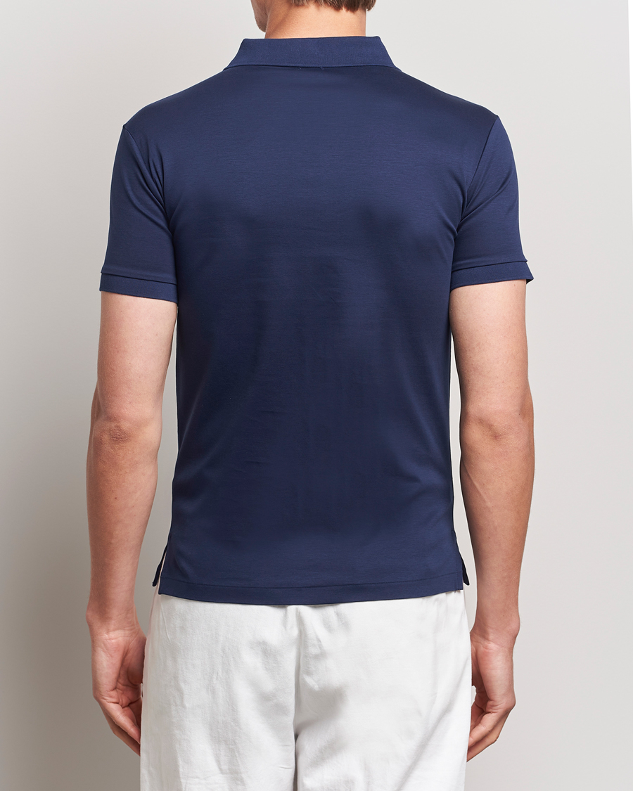 Uomini | Polo | Polo Ralph Lauren | Slim Fit Pima Cotton Polo Refined Navy