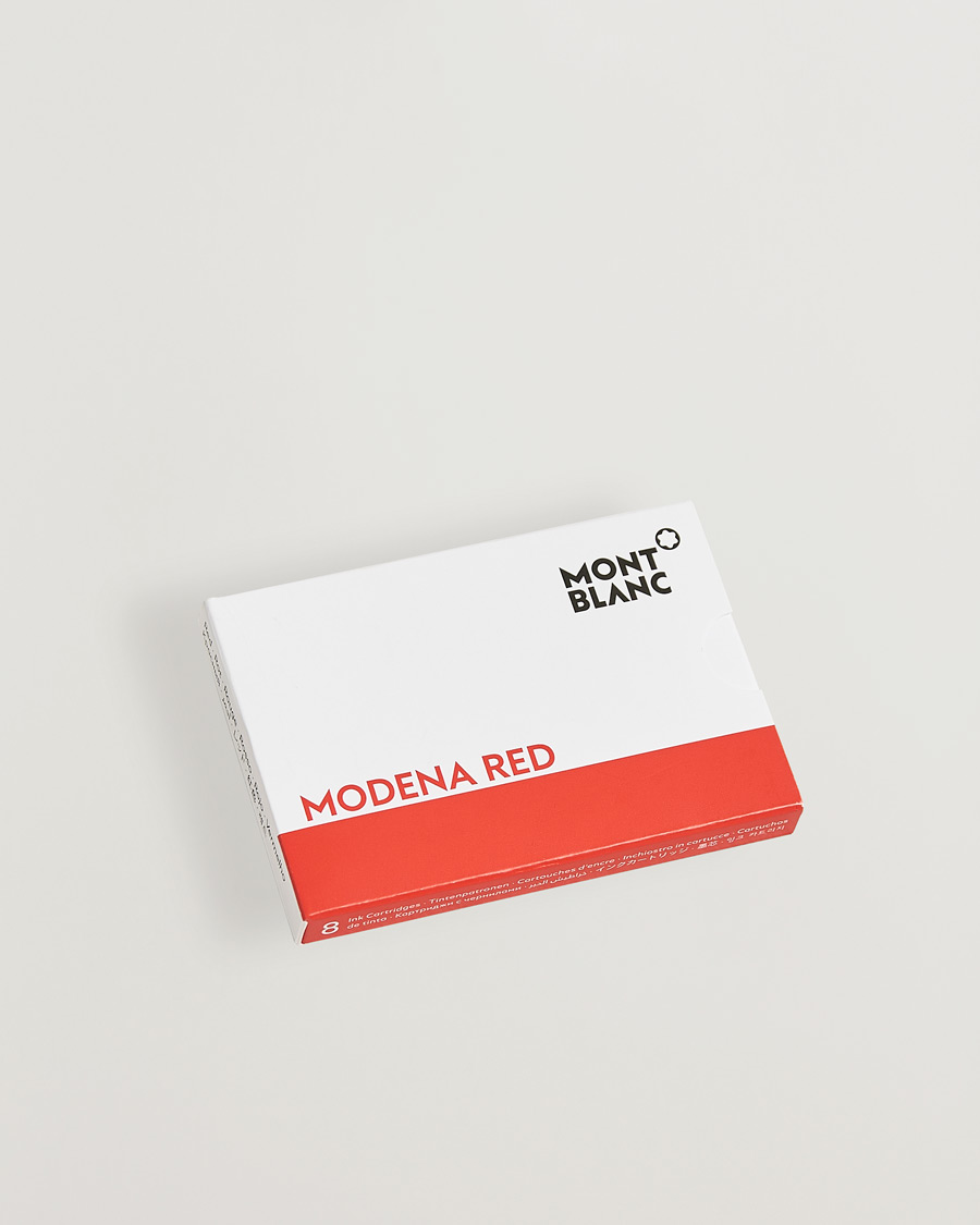 Uomini | Penne | Montblanc | Ink Cartridges Modena Red