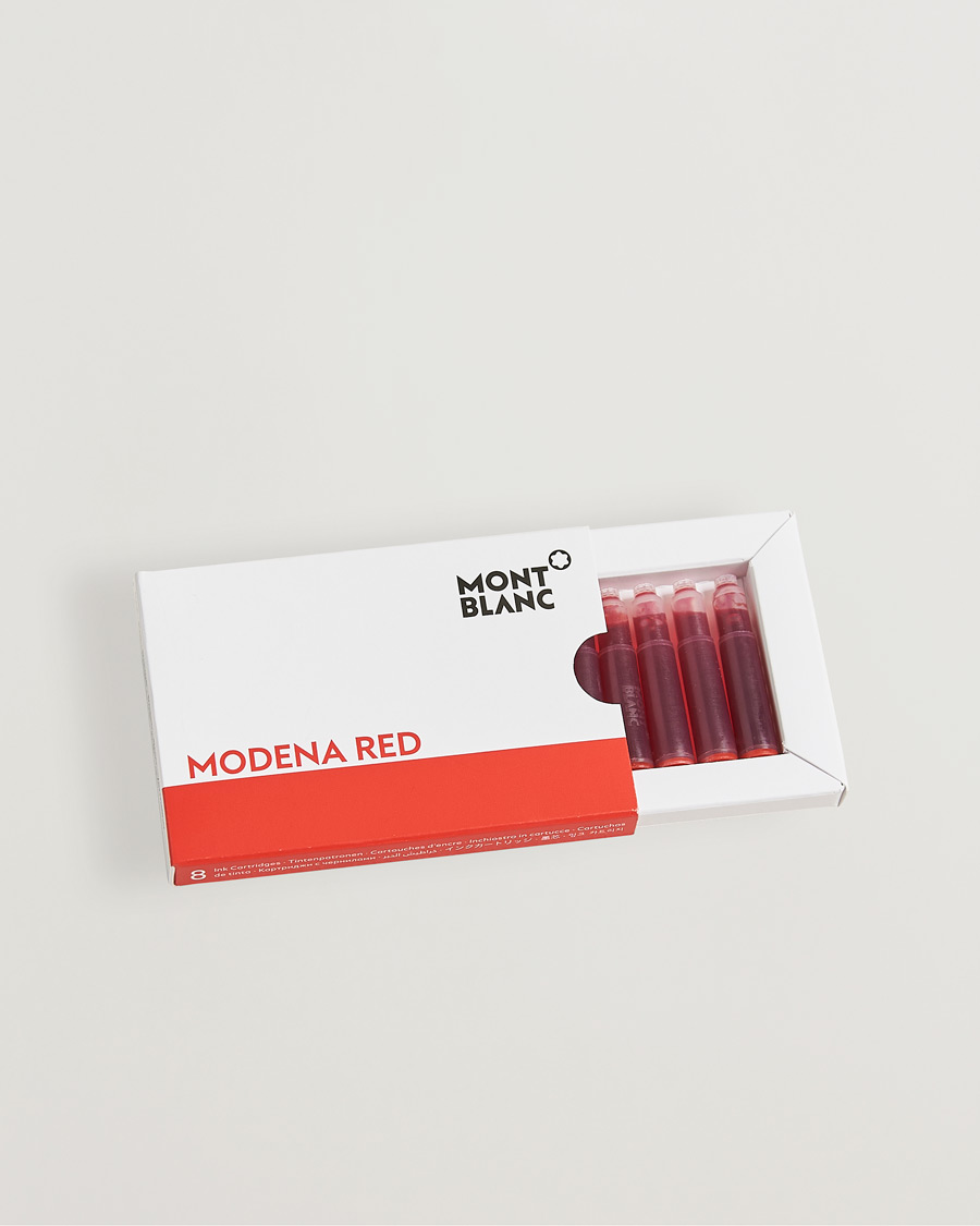 Uomini | Penne | Montblanc | Ink Cartridges Modena Red
