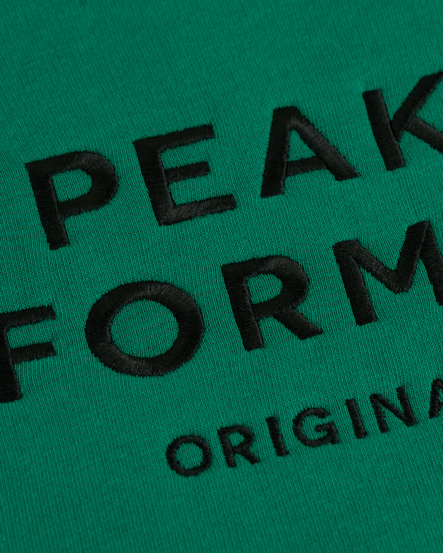Uomini | Maglieria | Peak Performance | M Logo Crew Neck Sweatshirt Shady Green