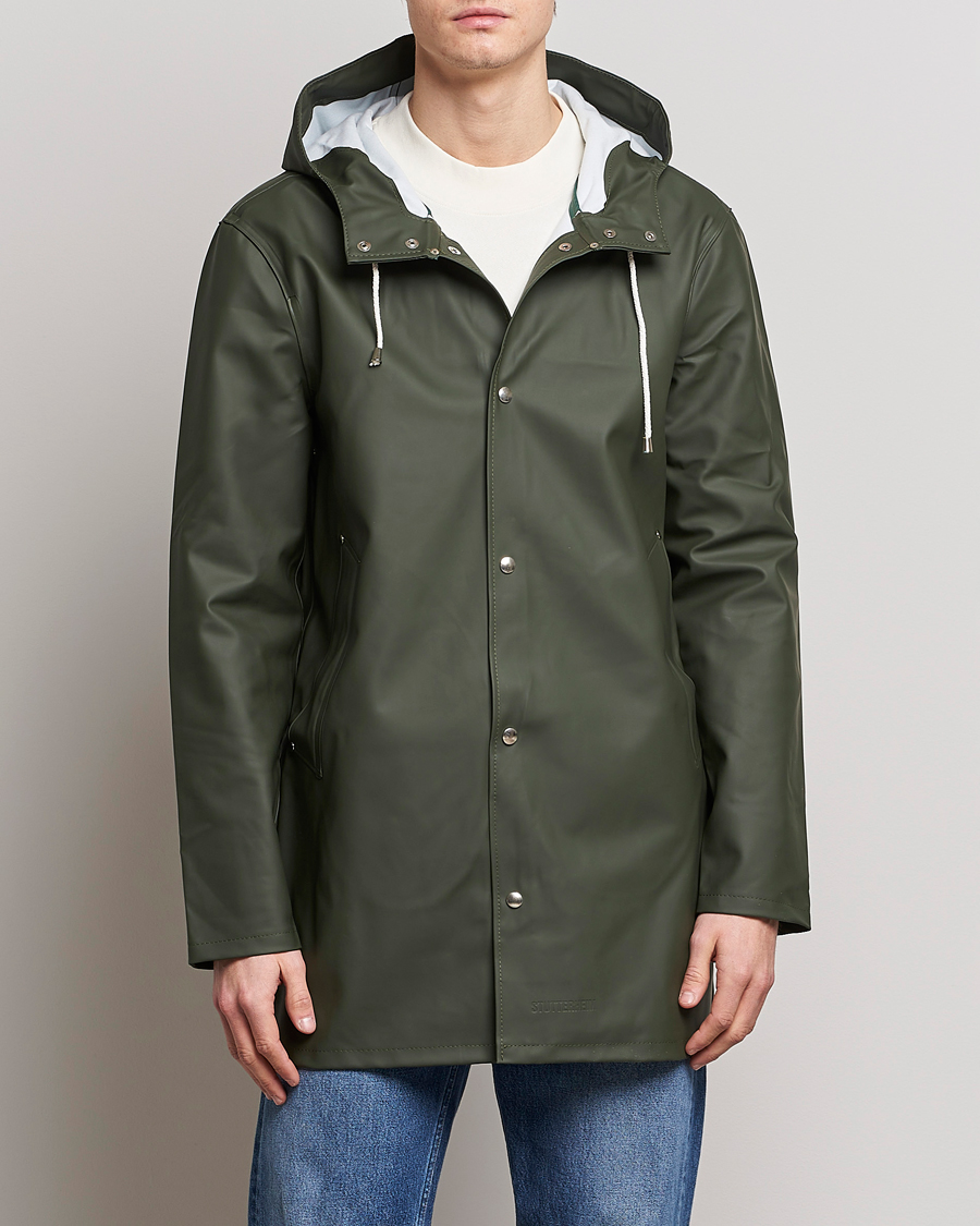 Uomini | Giacche | Stutterheim | Stockholm Raincoat Green