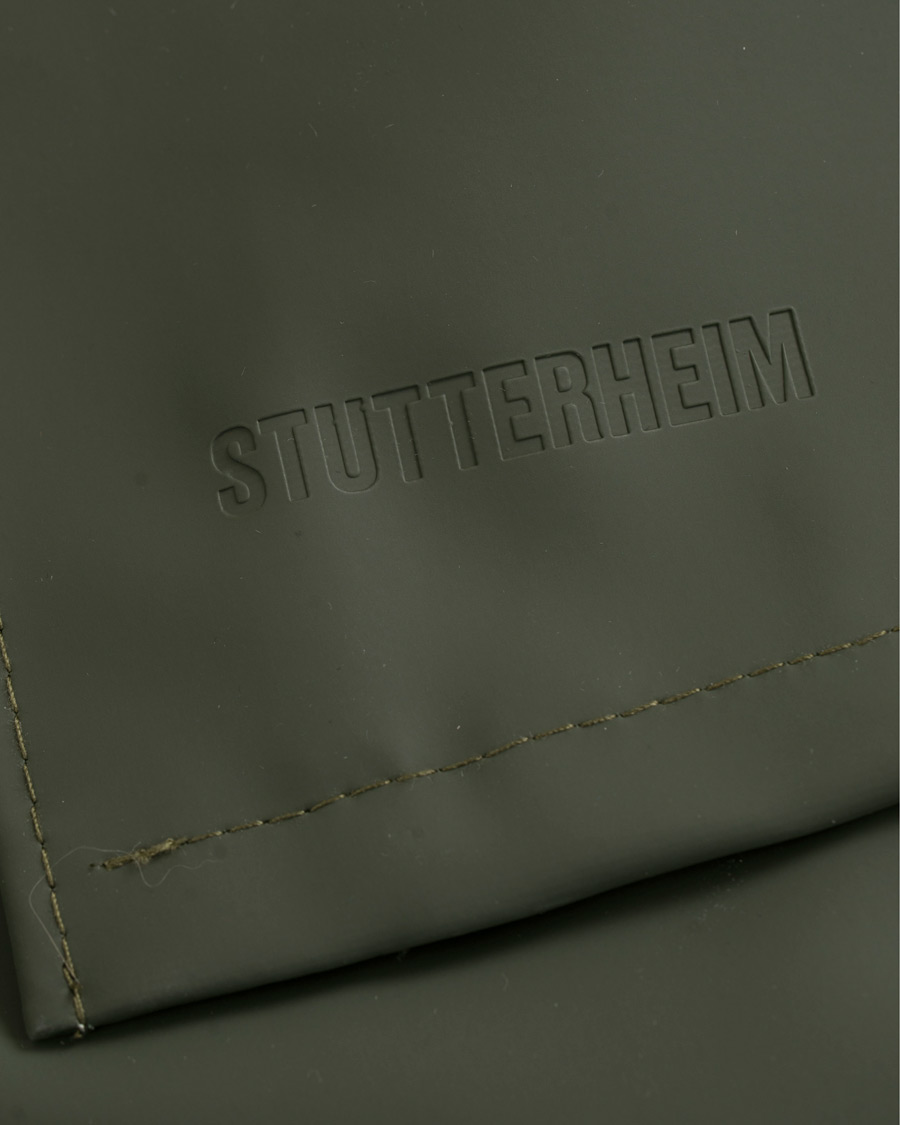 Uomini | Giacche | Stutterheim | Stockholm Raincoat Green