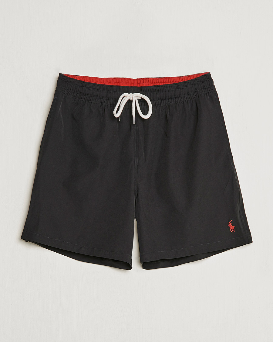 Uomini | Costumi da bagno | Polo Ralph Lauren | Traveler Boxer Swim Shorts Polo Black