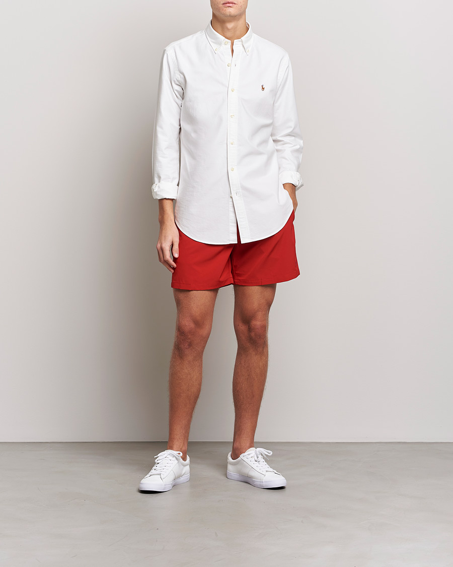 Uomini | Costumi da bagno | Polo Ralph Lauren | Traveler Boxer Swim Shorts RL Red