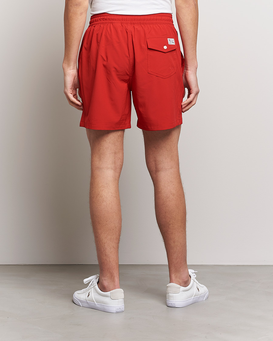 Uomini | Costumi da bagno | Polo Ralph Lauren | Traveler Boxer Swim Shorts RL Red