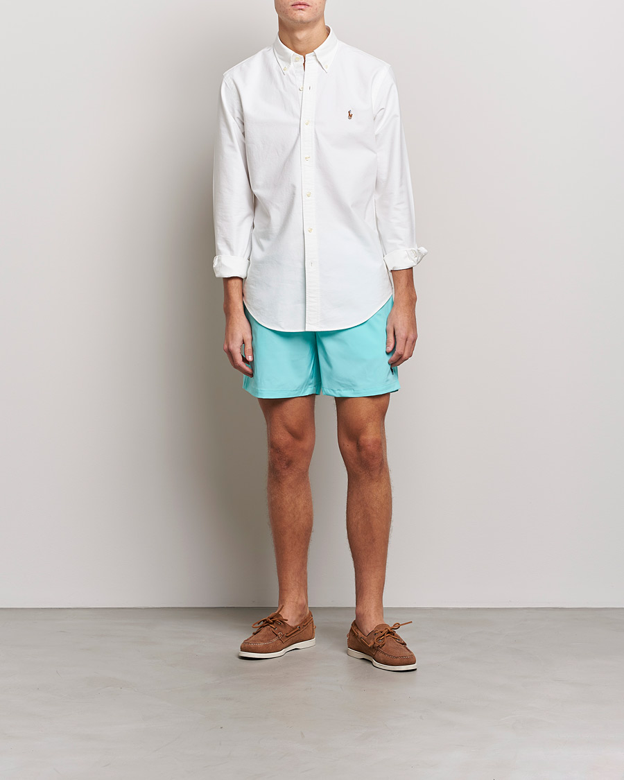Uomini | Costumi da bagno | Polo Ralph Lauren | Traveler Boxer Swim Shorts Hammond Blue