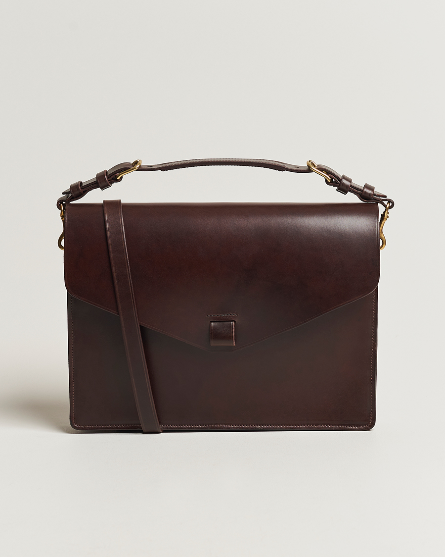 Uomini | Borse | Tärnsjö Garveri | Messenger Bag 3-In-1 Dark Brown