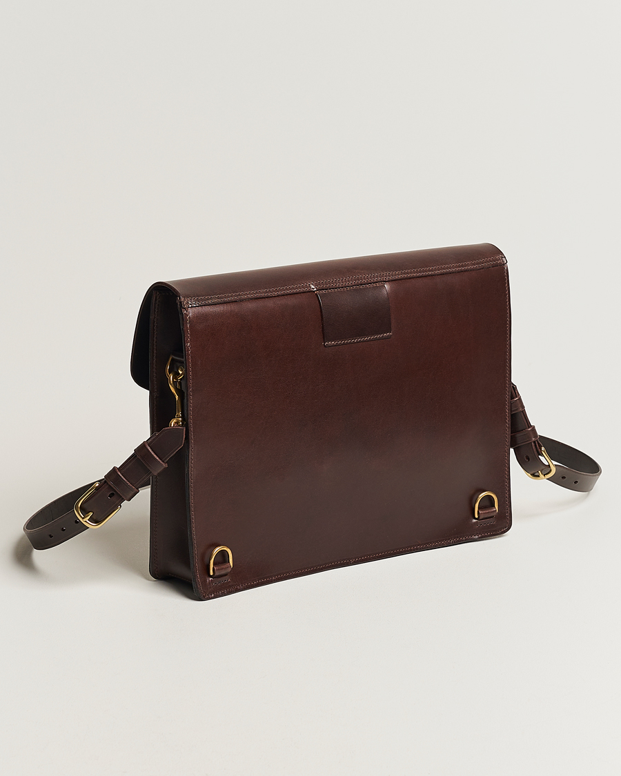 Uomini | Borse | Tärnsjö Garveri | Messenger Bag 3-In-1 Dark Brown