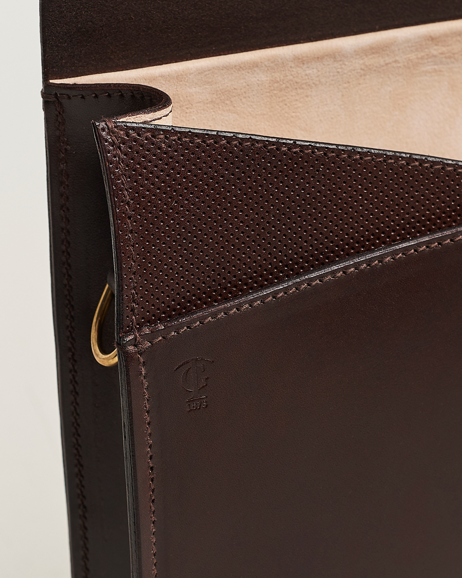 Uomini | Borse | Tärnsjö Garveri | Messenger Bag 3-In-1 Dark Brown