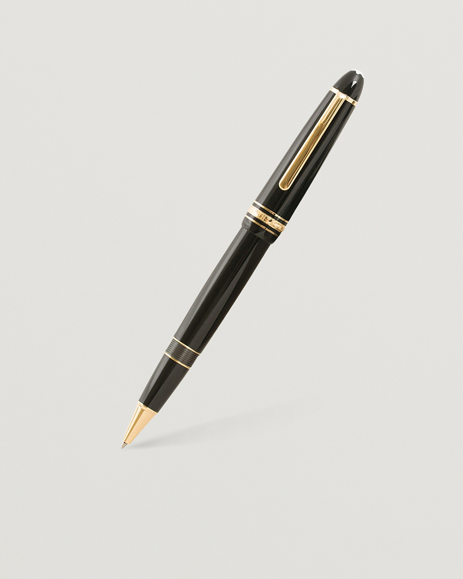 Uomini | Penne | Montblanc | 162 Meisterstück Rollerball LeGrand Pen Black/Yellow Gold