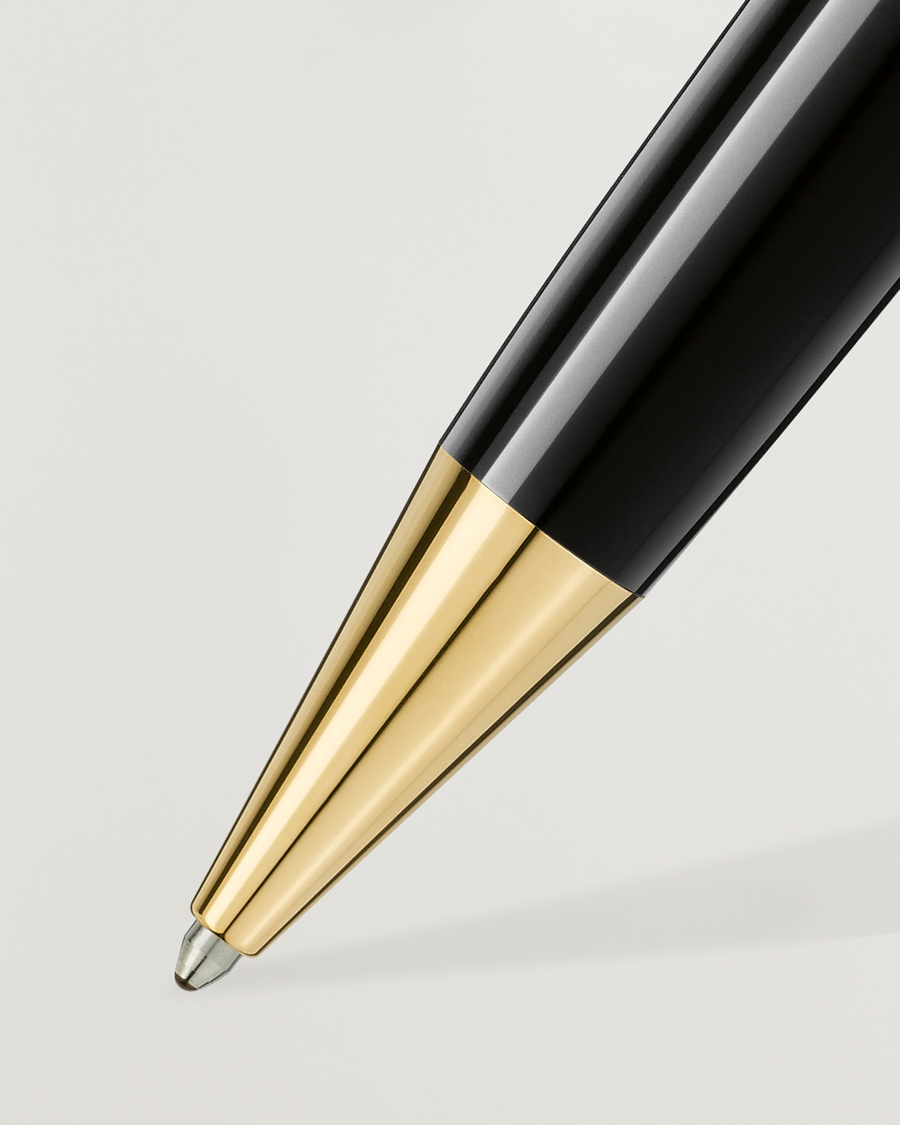 Uomini | Penne | Montblanc | 161 Meisterstück Ballpoint LeGrand Pen Black/Yellow Gold
