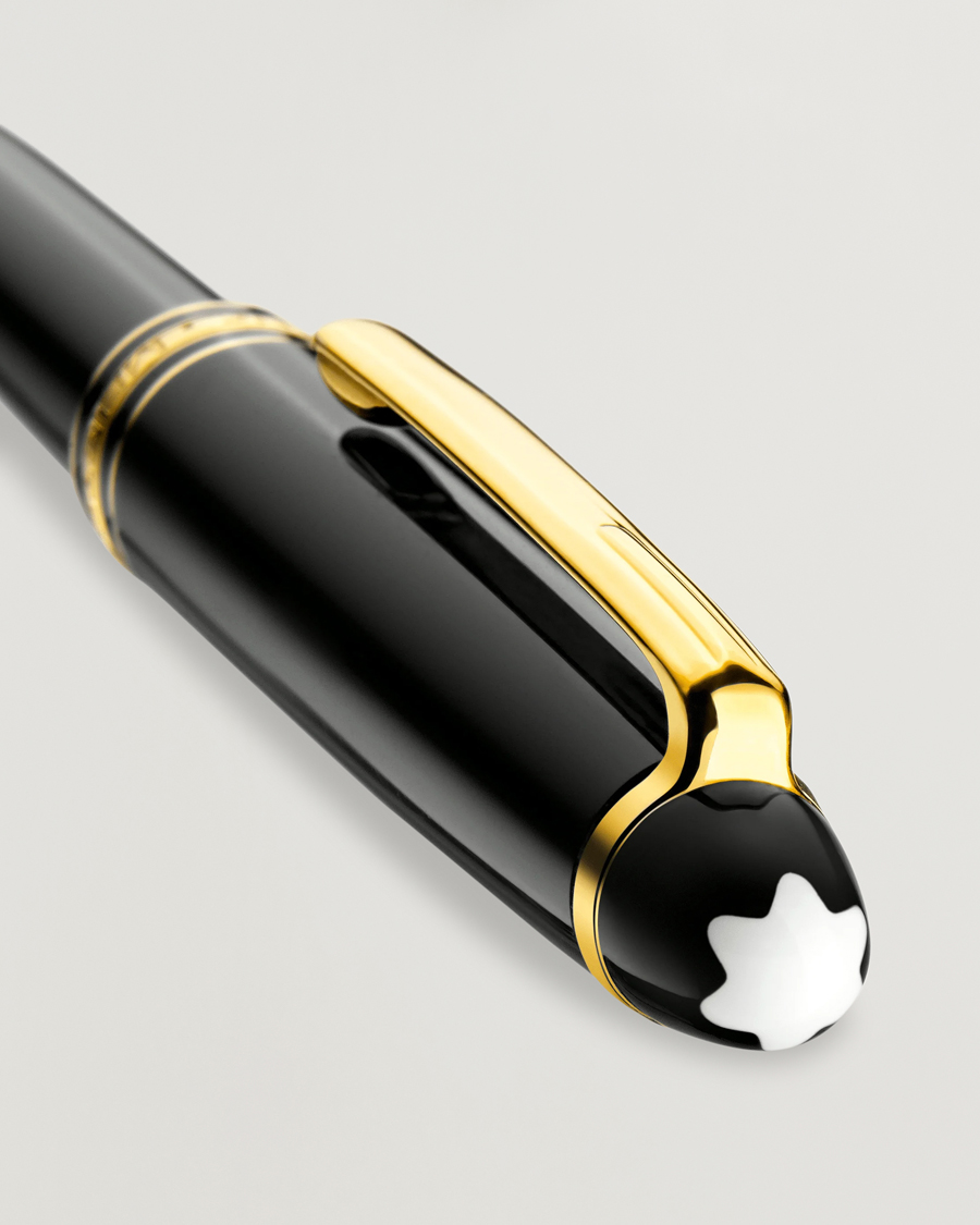 Uomini | Penne | Montblanc | 161 Meisterstück Ballpoint LeGrand Pen Black/Yellow Gold