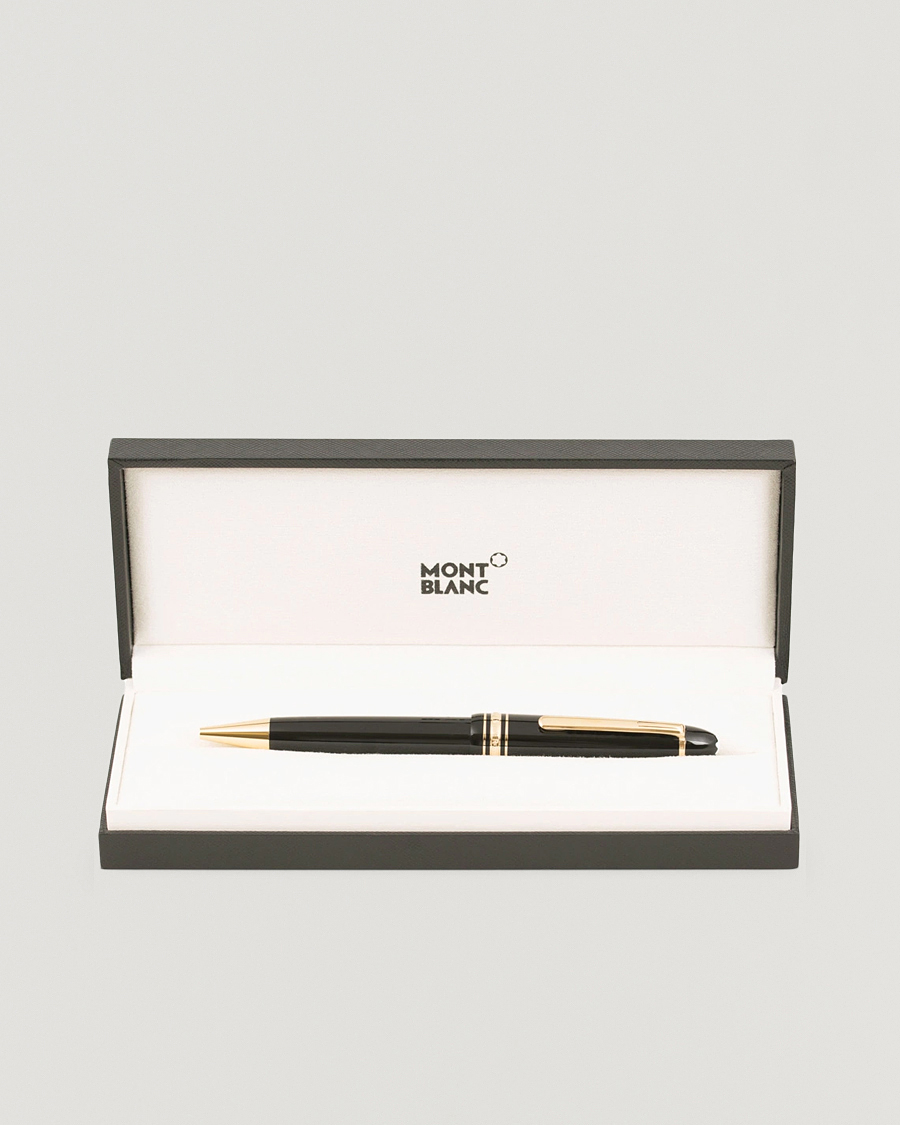 Uomini | Penne | Montblanc | 161 Meisterstück Ballpoint LeGrand Pen Black/Yellow Gold