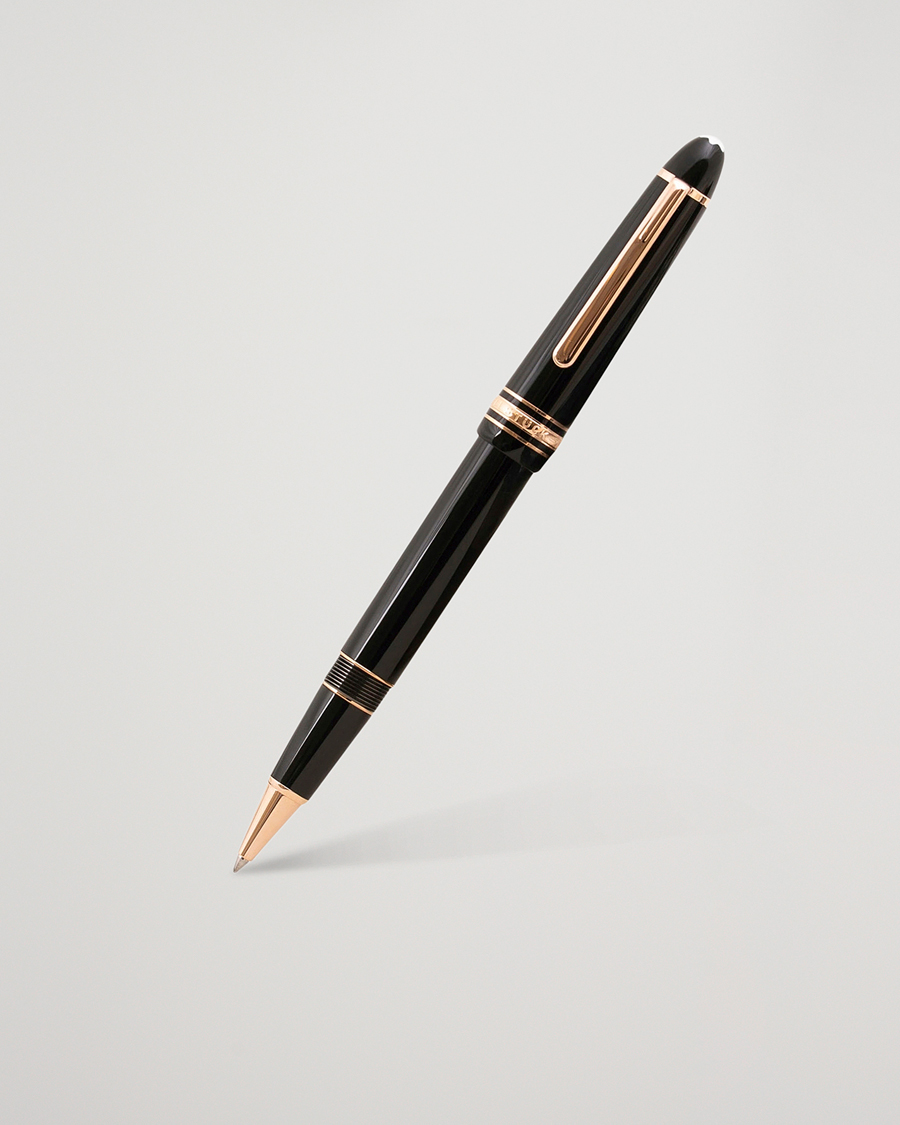 Uomini | Penne | Montblanc | 162 Meisterstück Rollerball LeGrand Pen Black/Red Gold