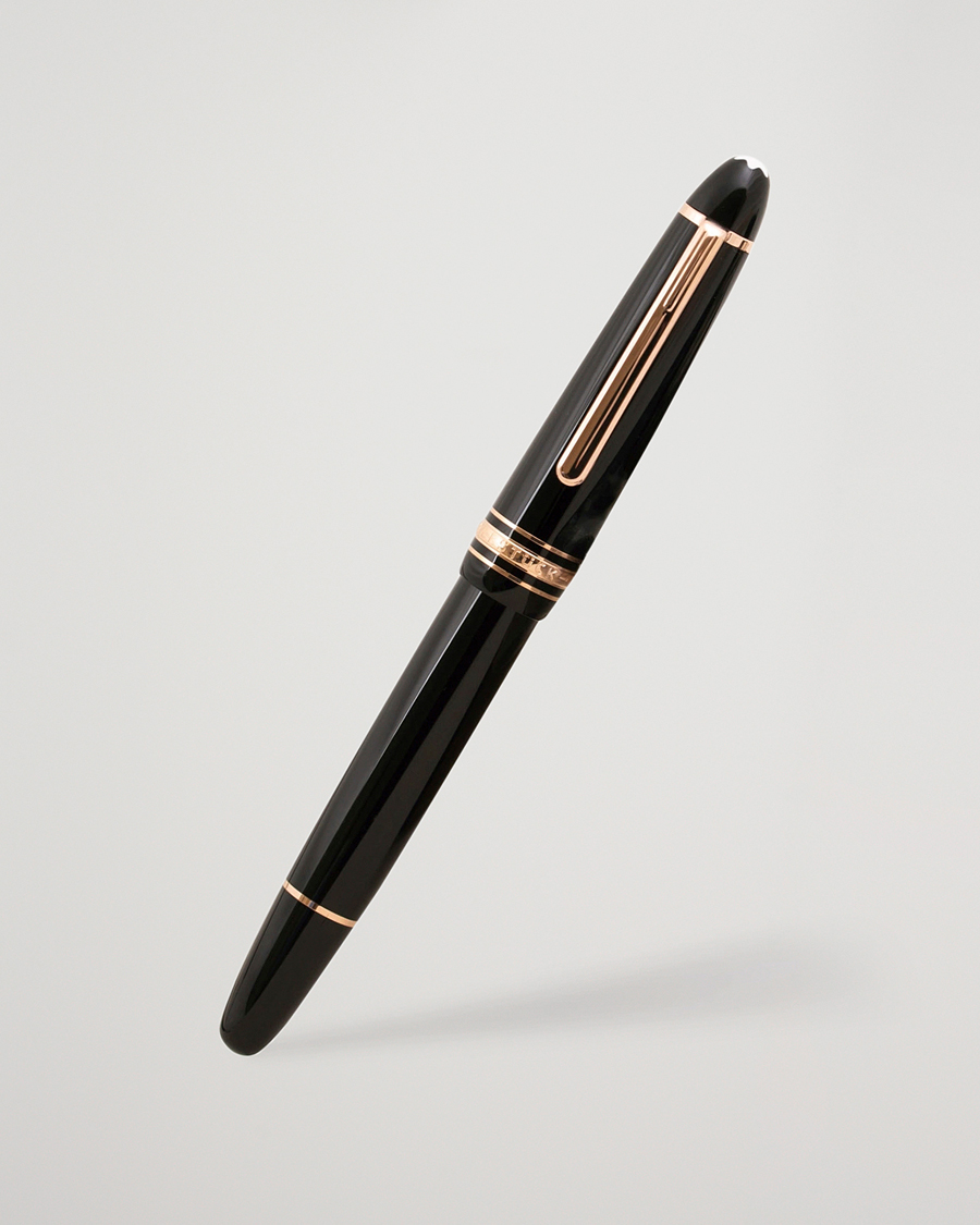 Uomini | Penne | Montblanc | 162 Meisterstück Rollerball LeGrand Pen Black/Red Gold