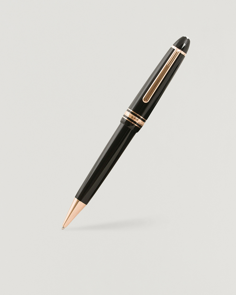 Uomini | Penne | Montblanc | 162 Meisterstück Ballpoint LeGrand Pen Black/Red Gold