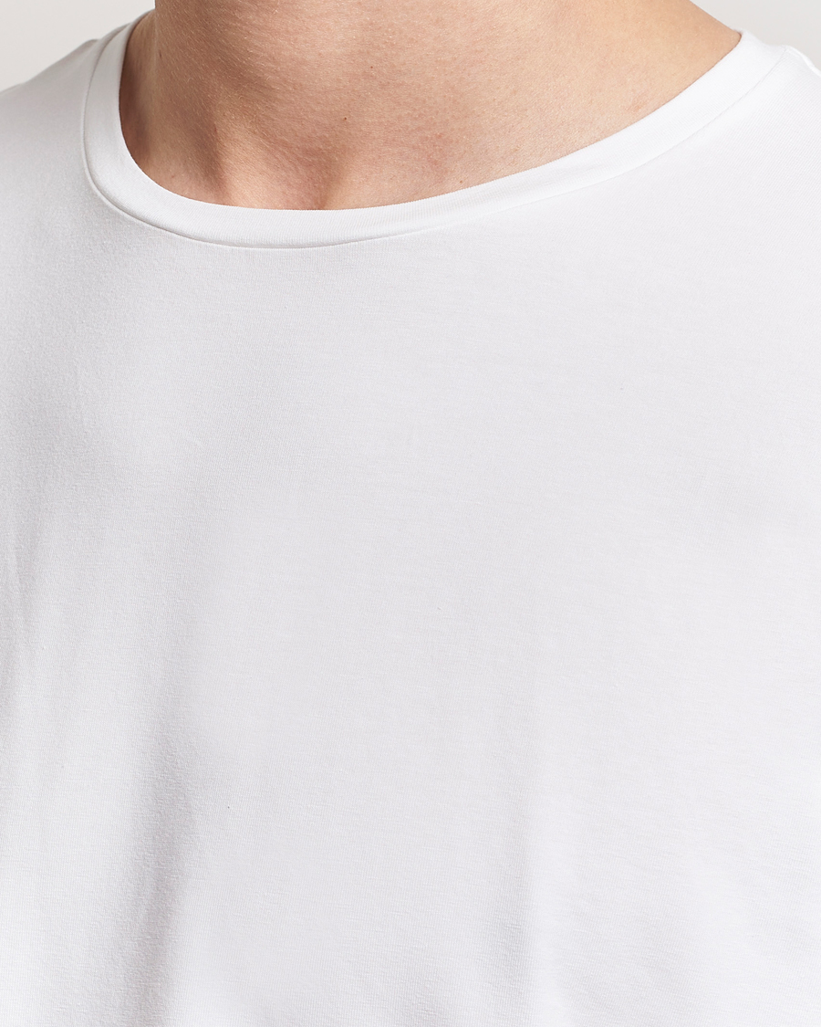 Uomini | T-shirt | Bread & Boxers | 2-Pack Crew Neck Tee White