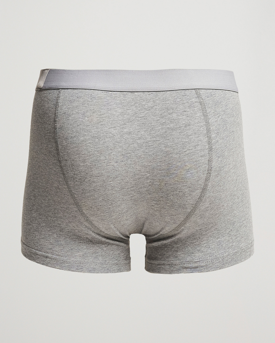 Uomini | Biancheria intima | Bread & Boxers | 3-Pack Boxer Brief Grey Melange
