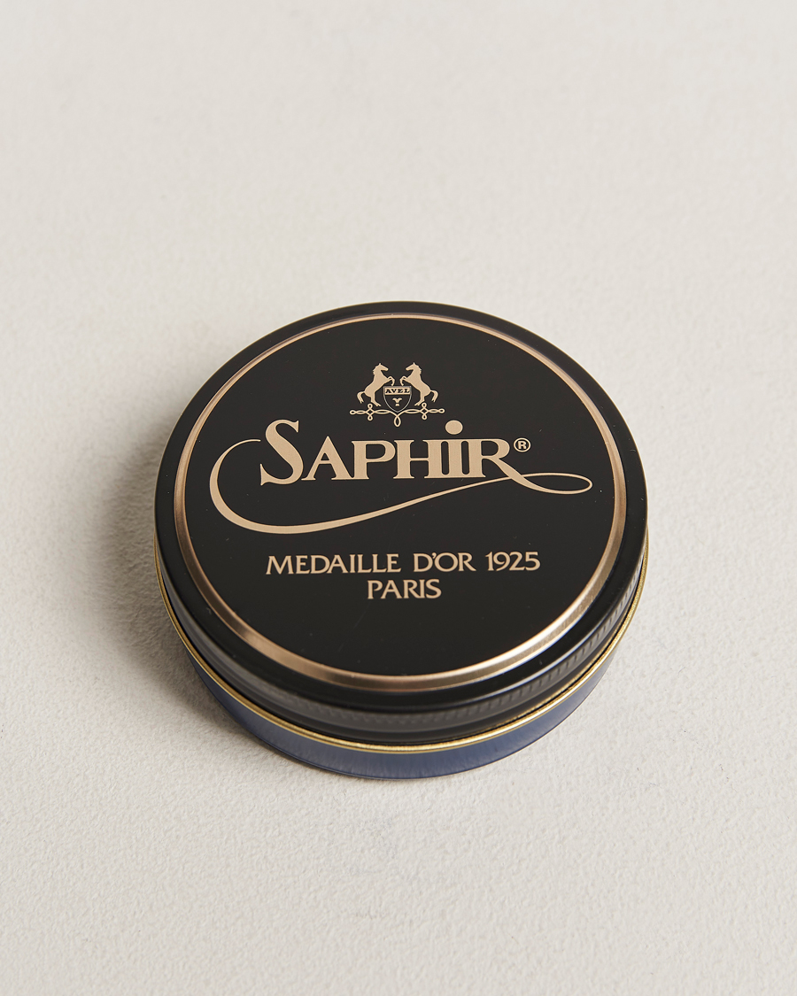 Uomini | Cura delle scarpe | Saphir Medaille d'Or | Pate De Lux 50 ml Navy Blue