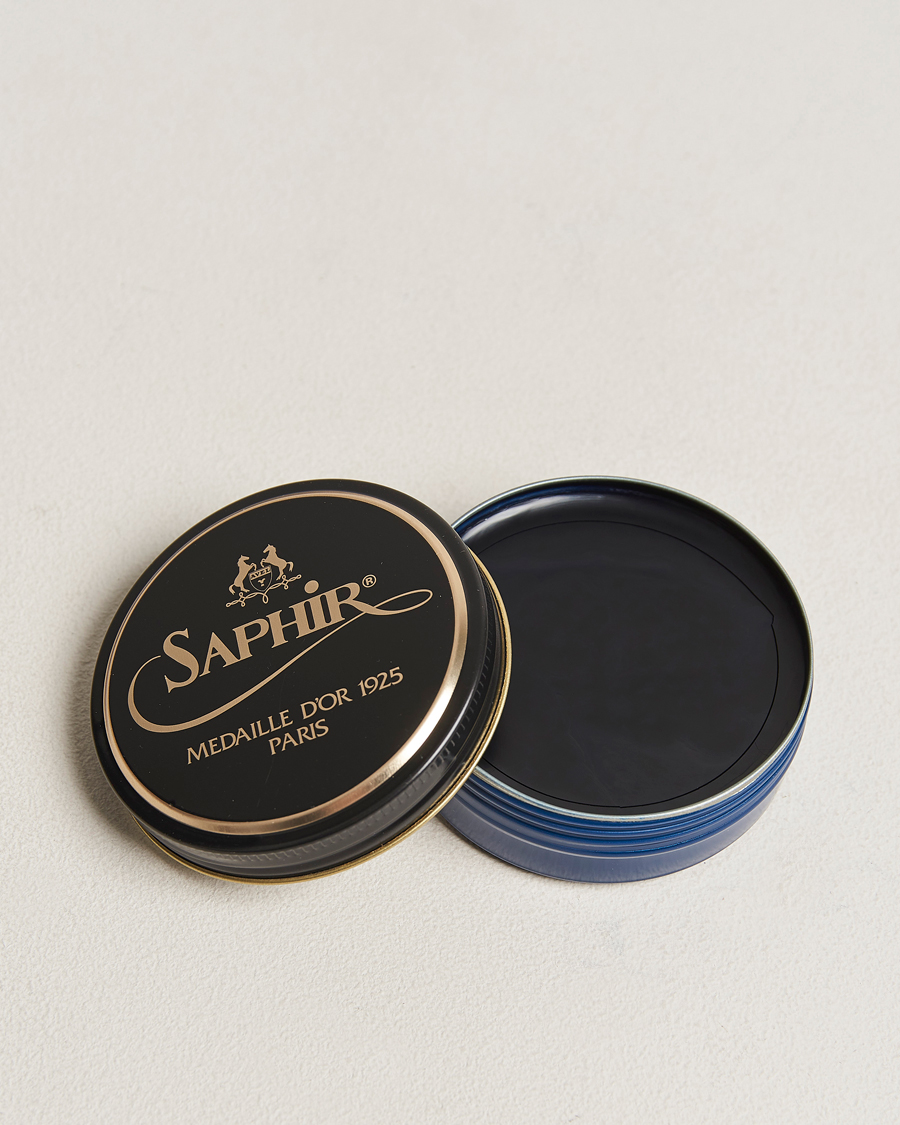 Uomini | Cura delle scarpe | Saphir Medaille d'Or | Pate De Lux 50 ml Navy Blue