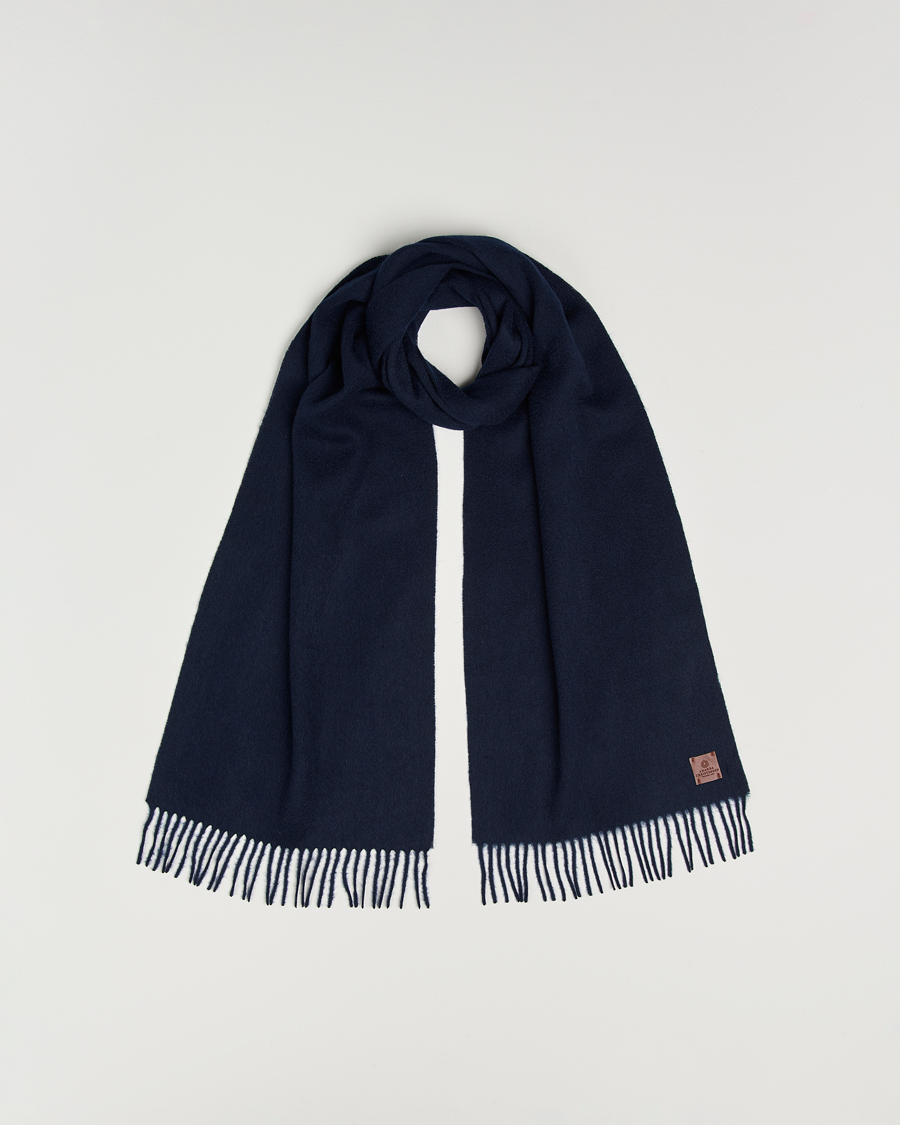 Uomini | Sciarpe | Amanda Christensen | Wool Scarf Navy