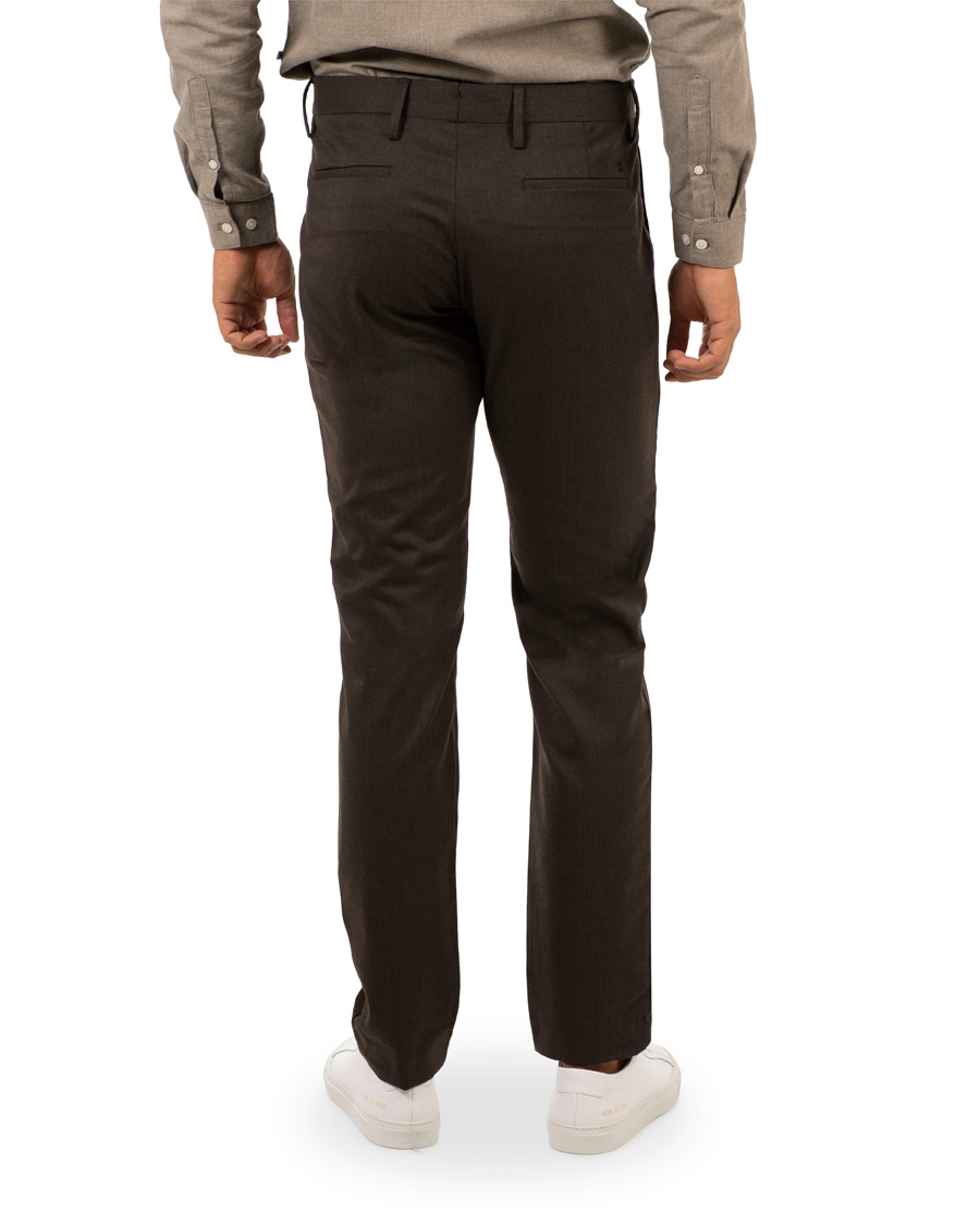 Uomini | Pantaloni | NN07 | New Theo 1249 Wool Trousers Brown