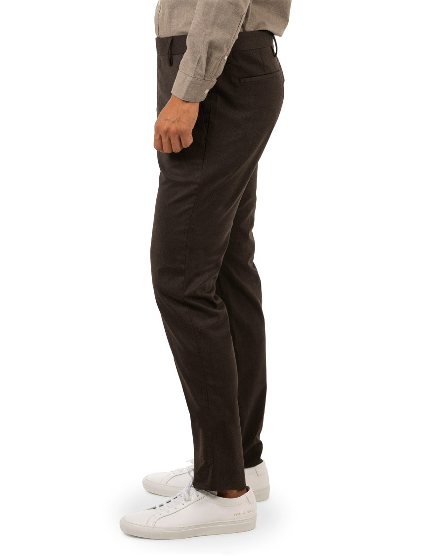 Uomini | Pantaloni | NN07 | New Theo 1249 Wool Trousers Brown